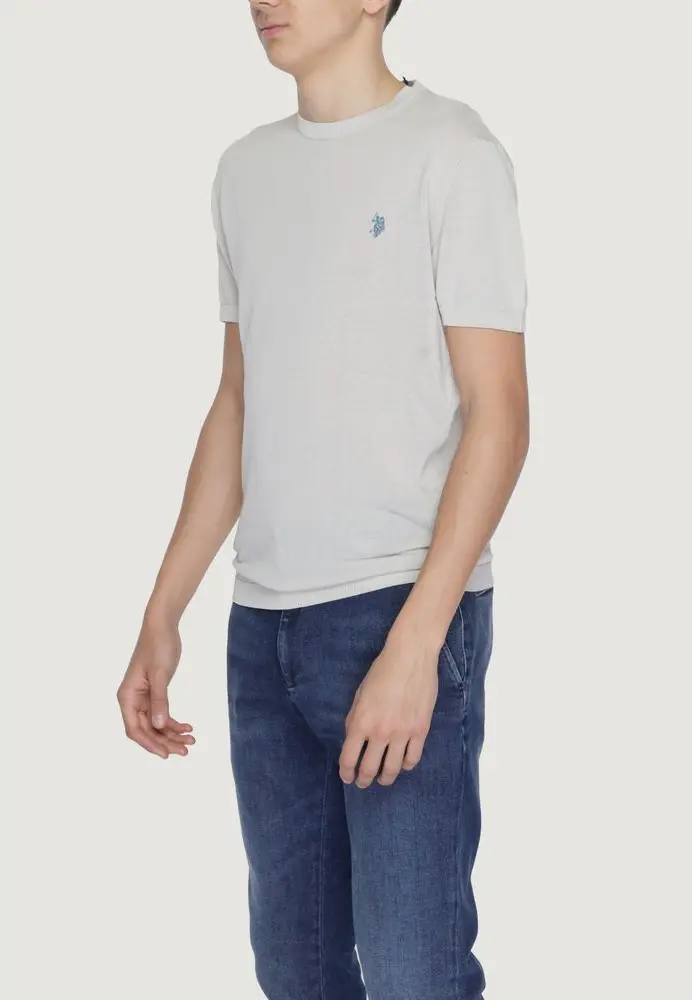 Футболка U.S. Polo Assn. Серая Хлопок