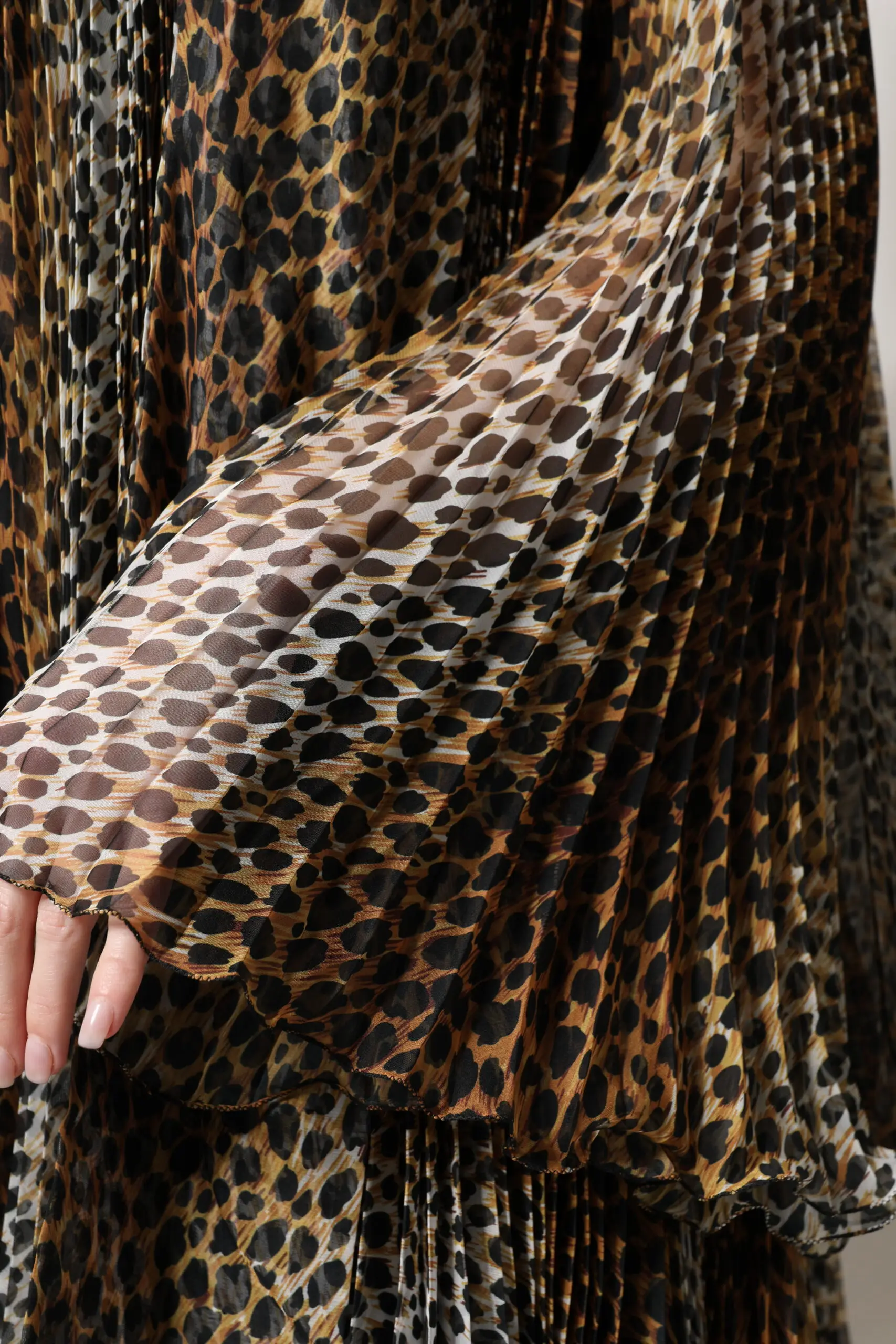 Jigarrang Leopard Print Yengli Kiyim Dolce & Gabbana
