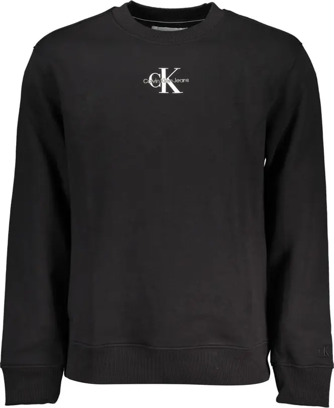 Свитер Calvin Klein Черный Хлопковый Мужской Свитер