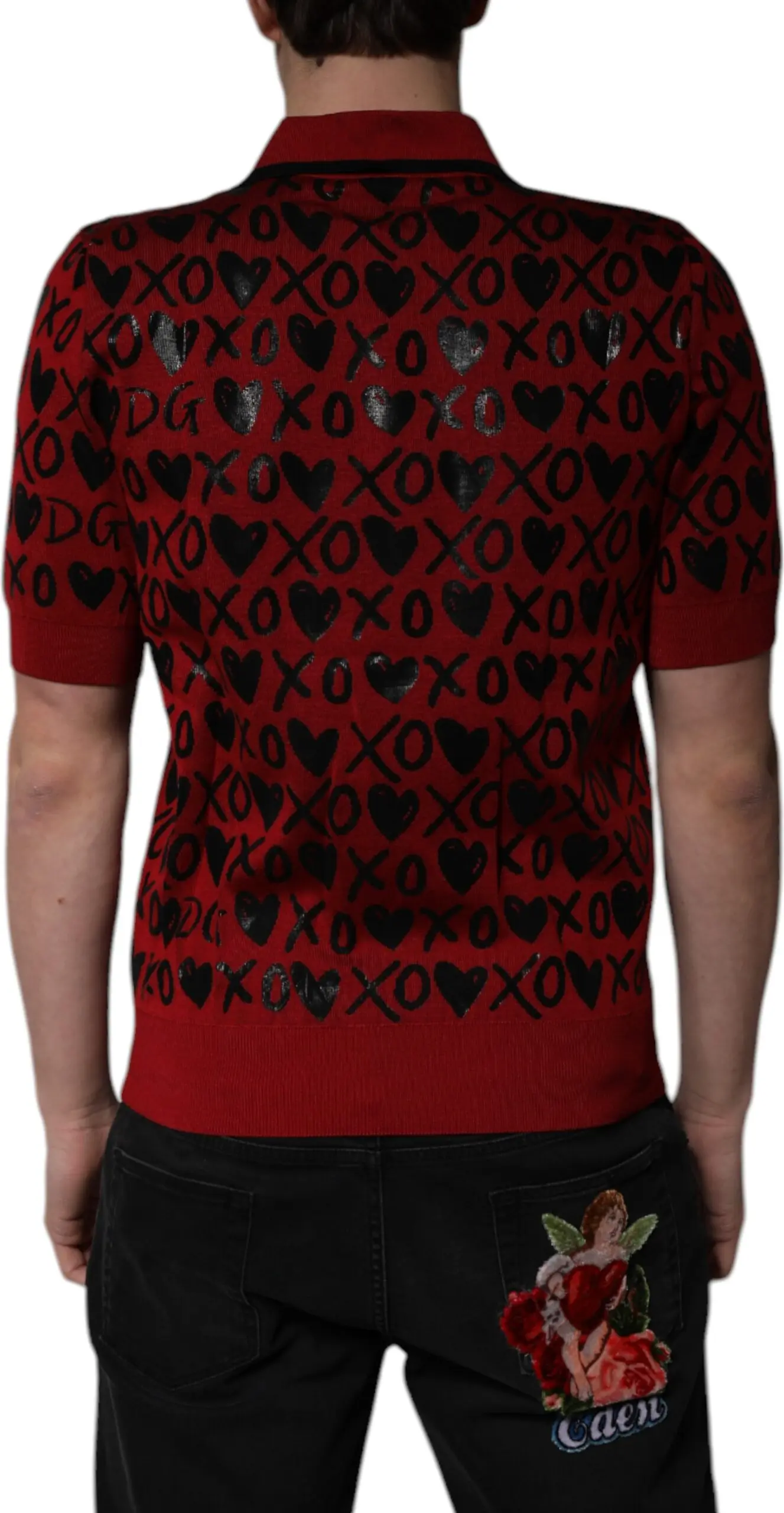 Dolce & Gabbana qo'ltiqbog'li polo futbolkasi