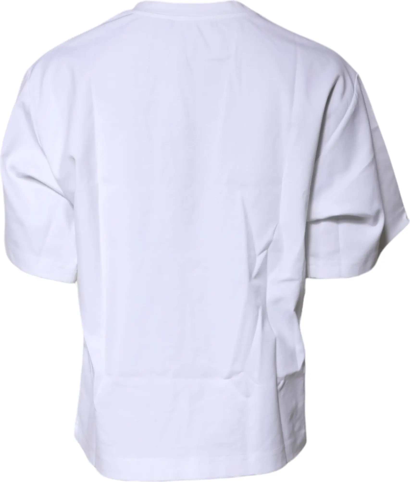 White Bellissima Crew Neck T-shirt by Dolce & Gabbana