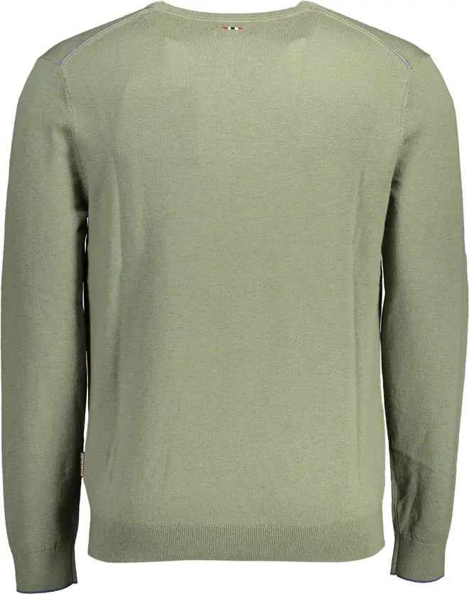 Green Wool Sweater Napapijri