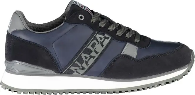 Blue Polyester Sneaker Napapijri