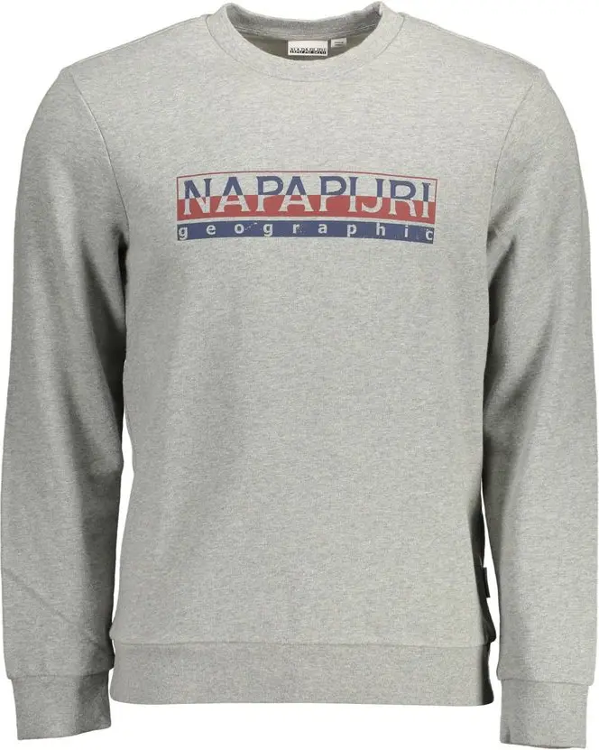 Gray Cotton Men Sweater