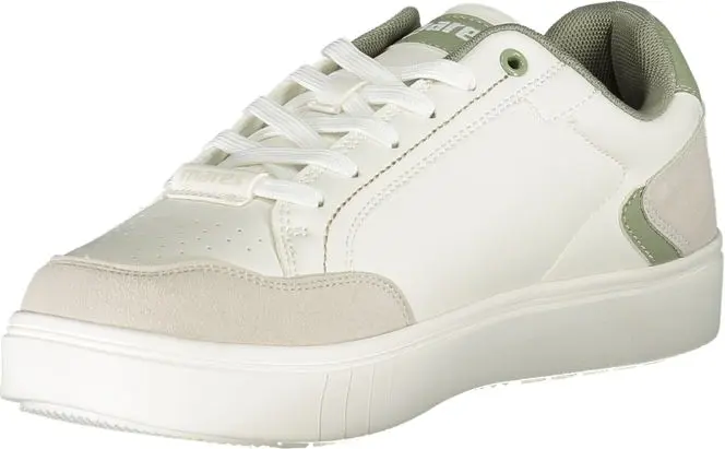 White Polyester Sneaker by Mares