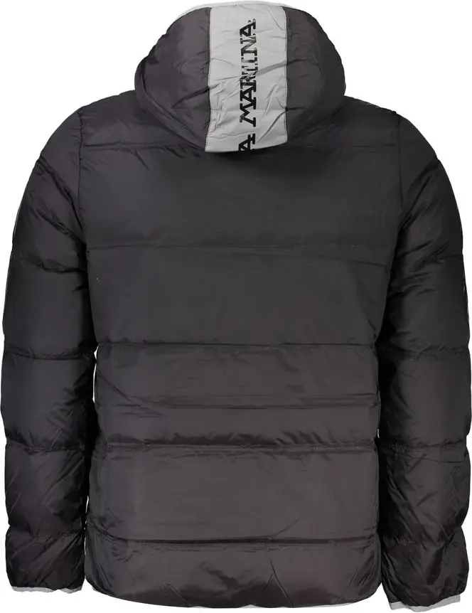Jacket La Martina Black Polyamide Men Jacket