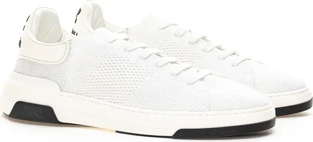Casadei Elegant Oq Teri Krossovkalar