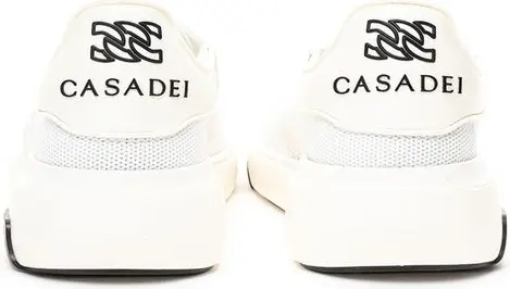 Casadei Elegant Oq Teri Krossovkalar