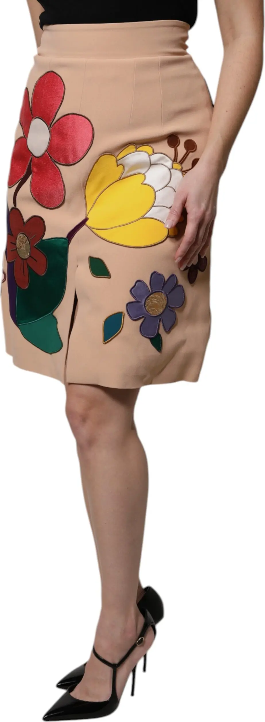 B Hog'ir Gulli Baland Bel Yubka Dolce & Gabbana