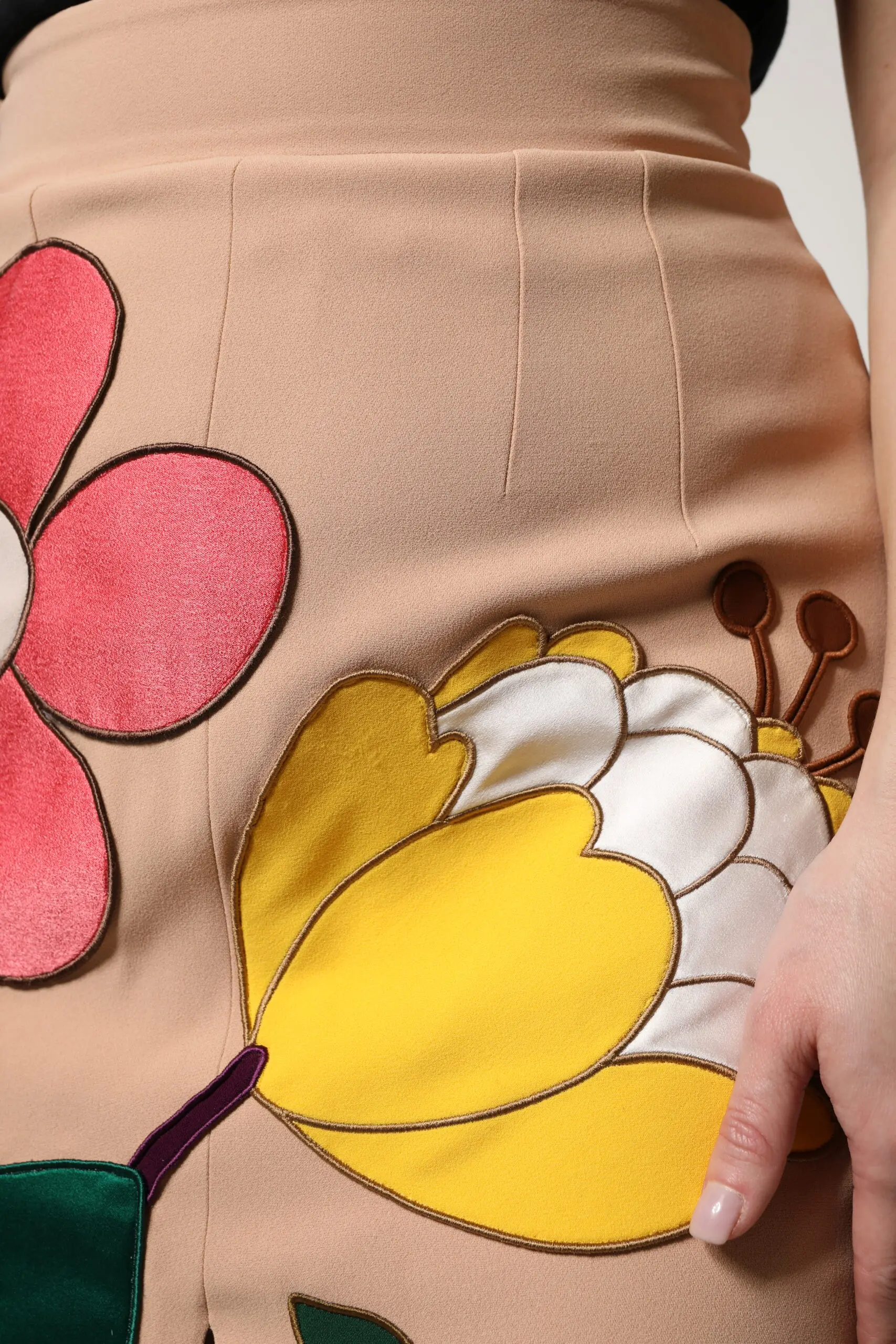 B Hog'ir Gulli Baland Bel Yubka Dolce & Gabbana