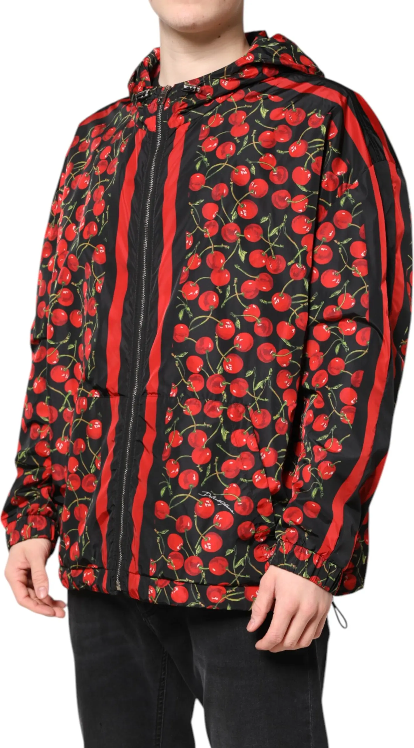 Hooded windbreaker jacket Dolce & Gabbana