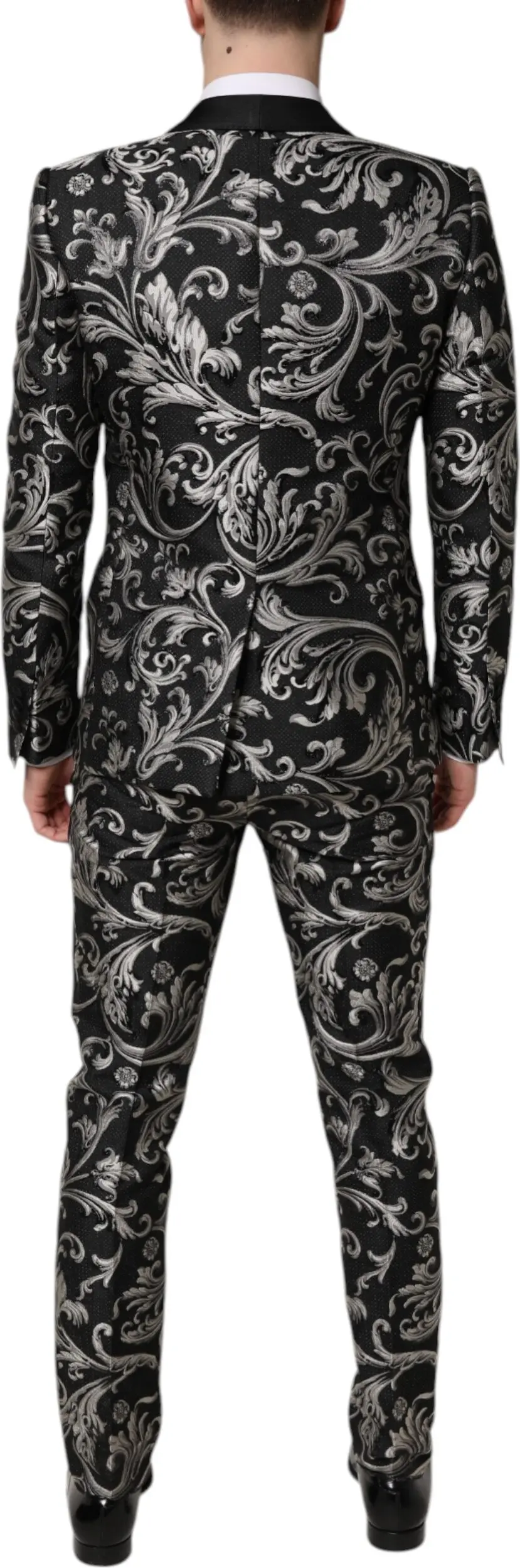 Костюм черный серый MARTINI Jacquard