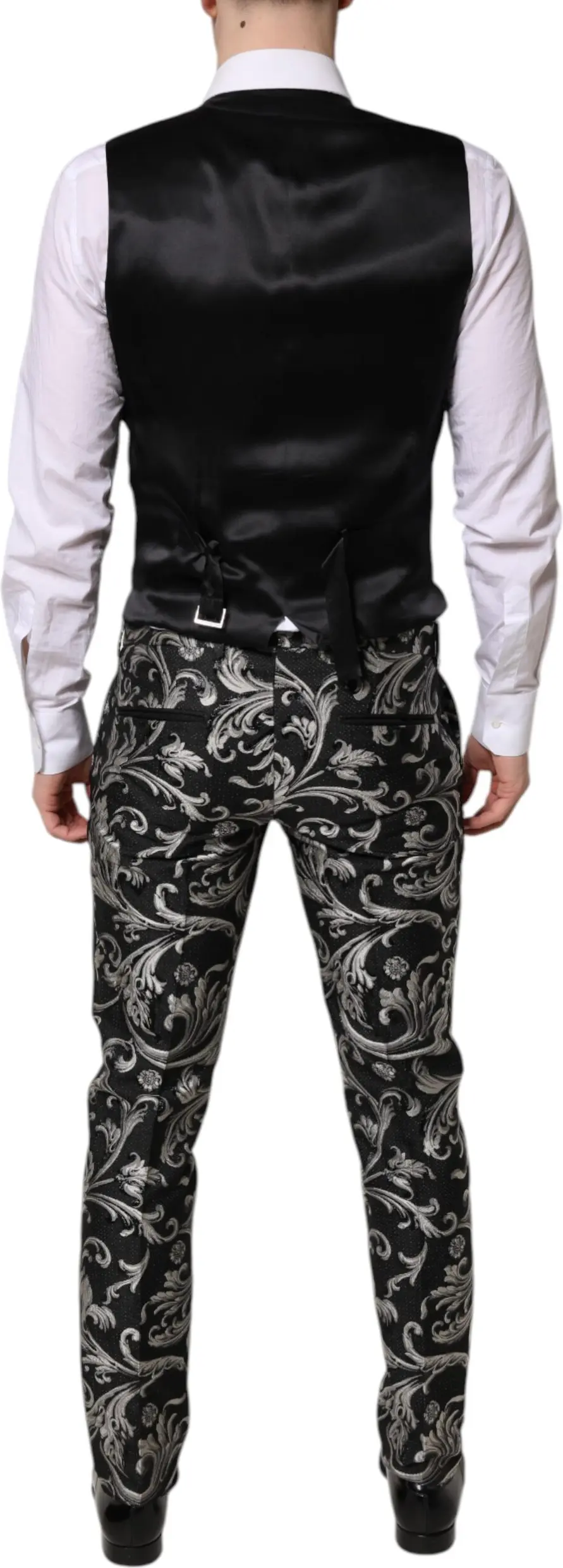 Костюм черный серый MARTINI Jacquard