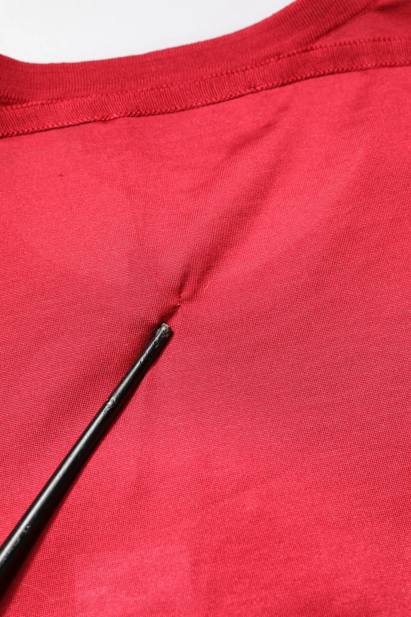 T-shirt Dolce & Gabbana Red Silk