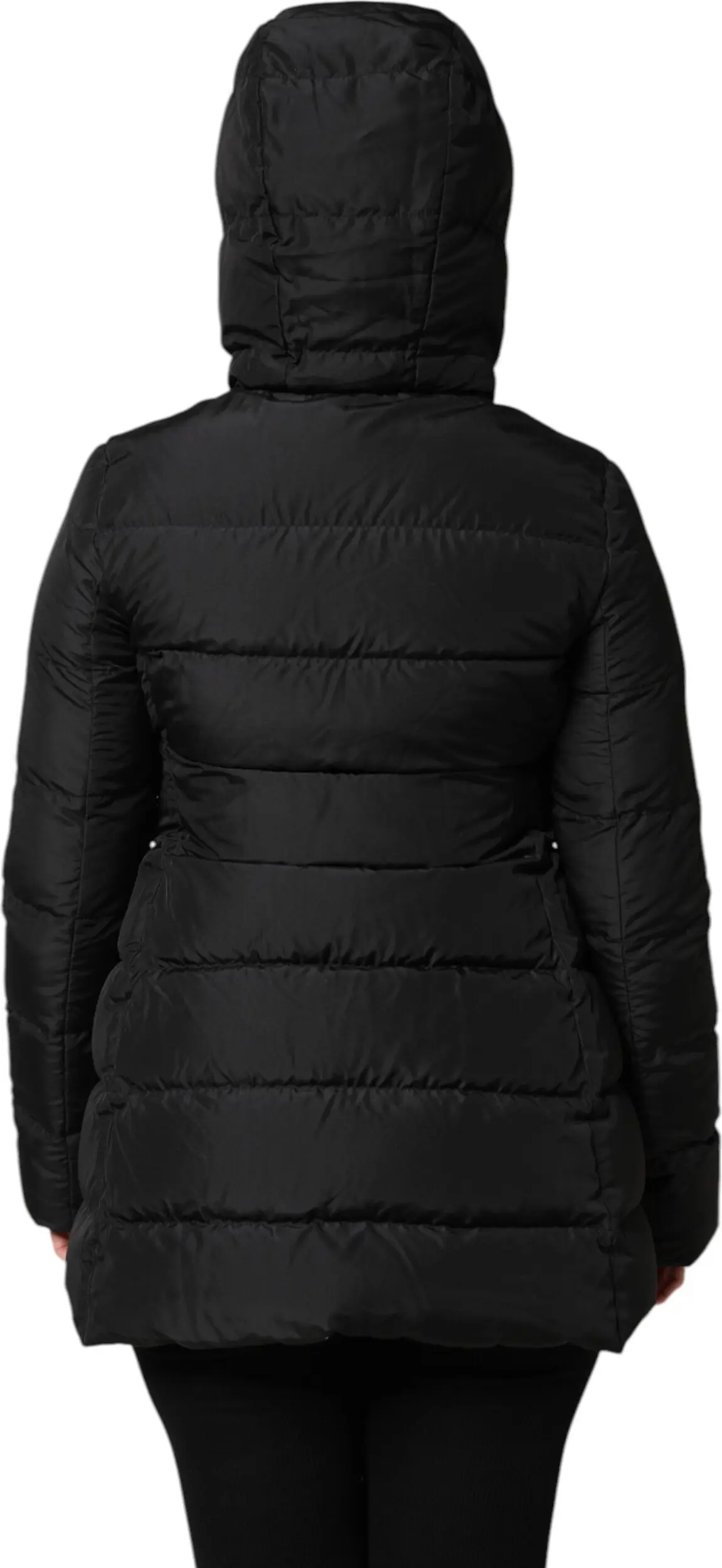 Black Puffer Hooded Zip Reversible Jacket Dolce & Gabbana