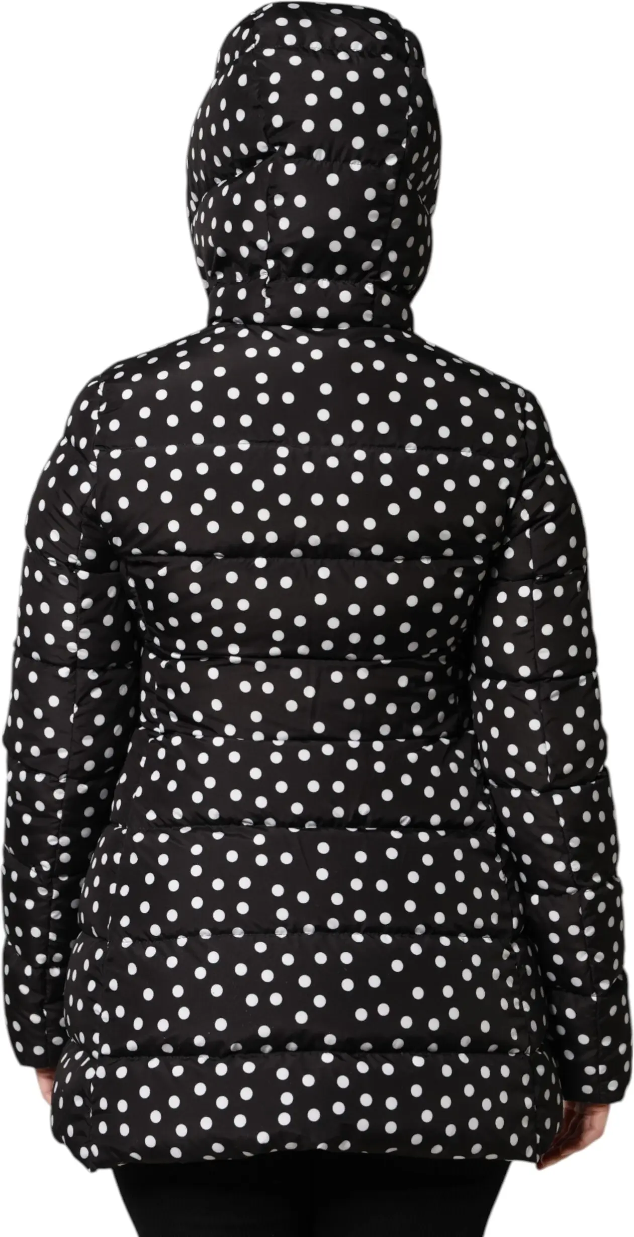 Black Puffer Hooded Zip Reversible Jacket Dolce & Gabbana