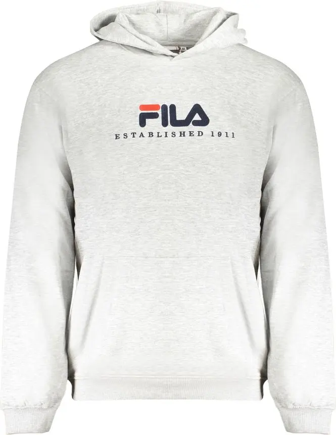 Fila Kulrang Paxta Erkaklar Sviter