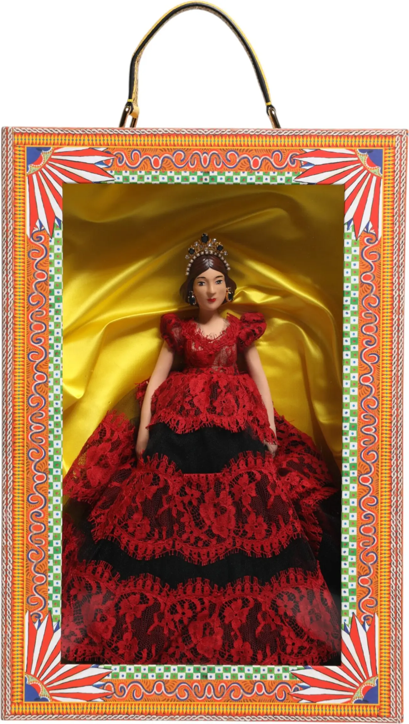 Aksesuar qutisi Dolce & Gabbana Qizil Kiyim Moda Qo'g'irchoqlari