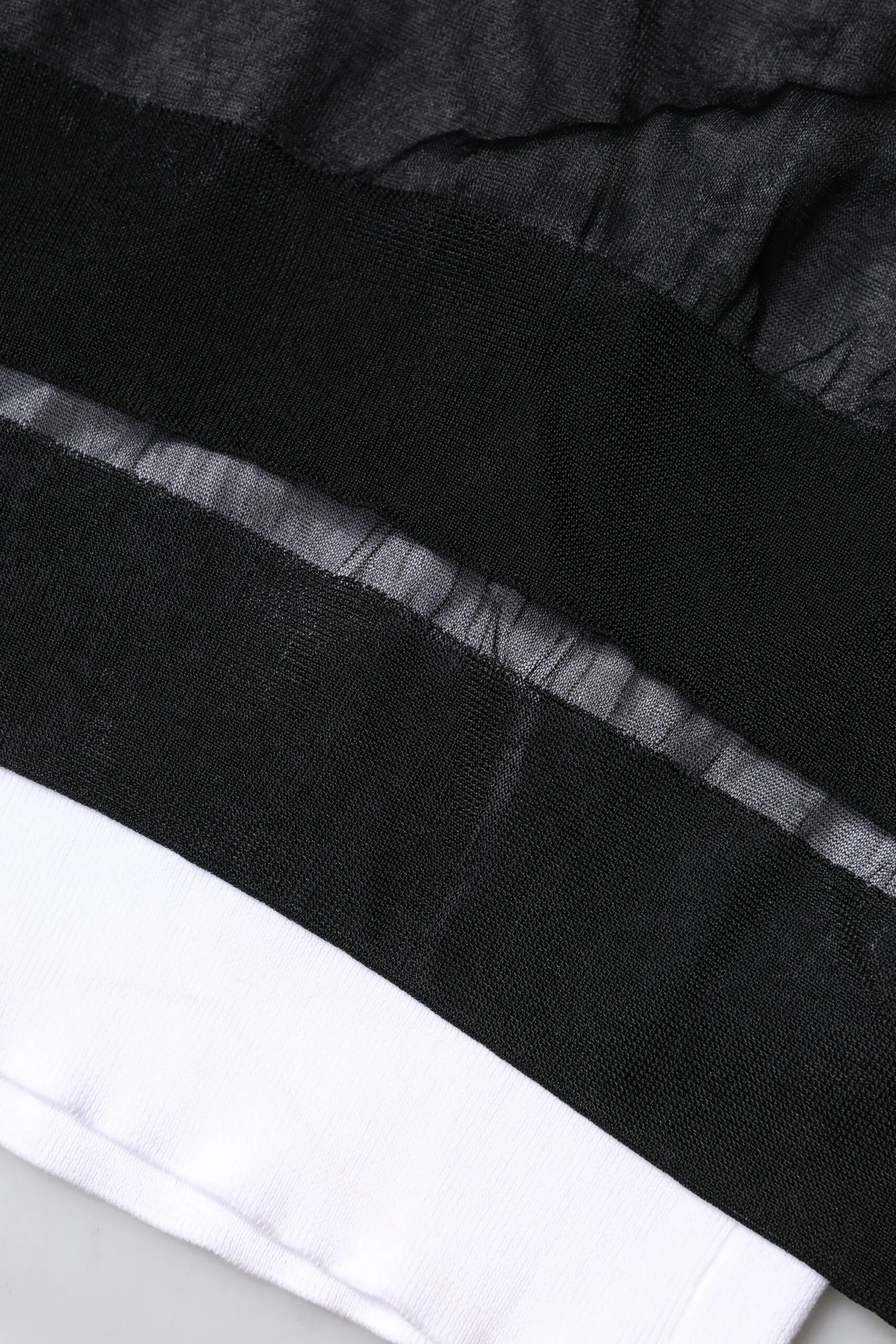 Dolce & Gabbana Black White Logo Knitted Pullover Sweater