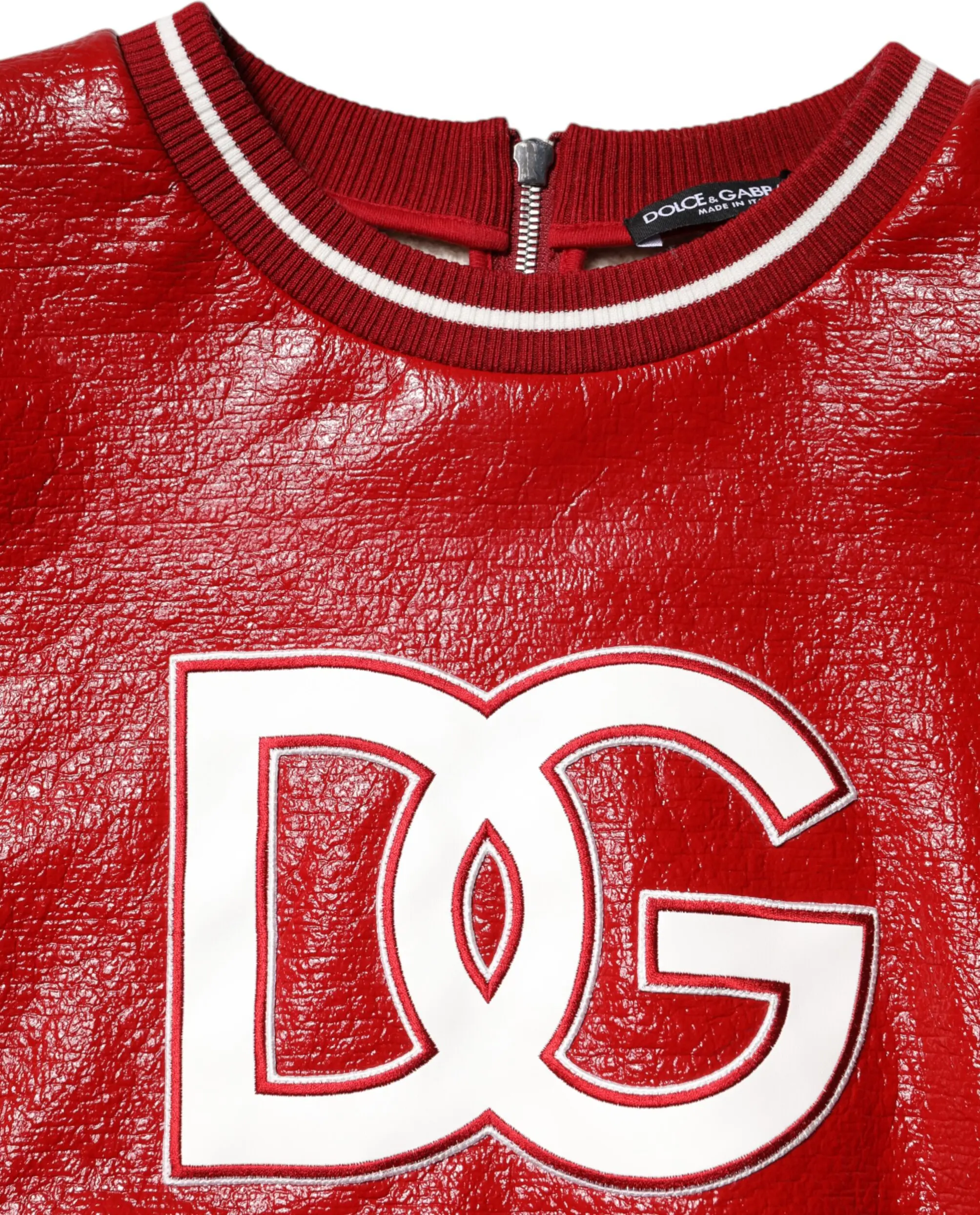Dolce & Gabbana Qizil jun sviter