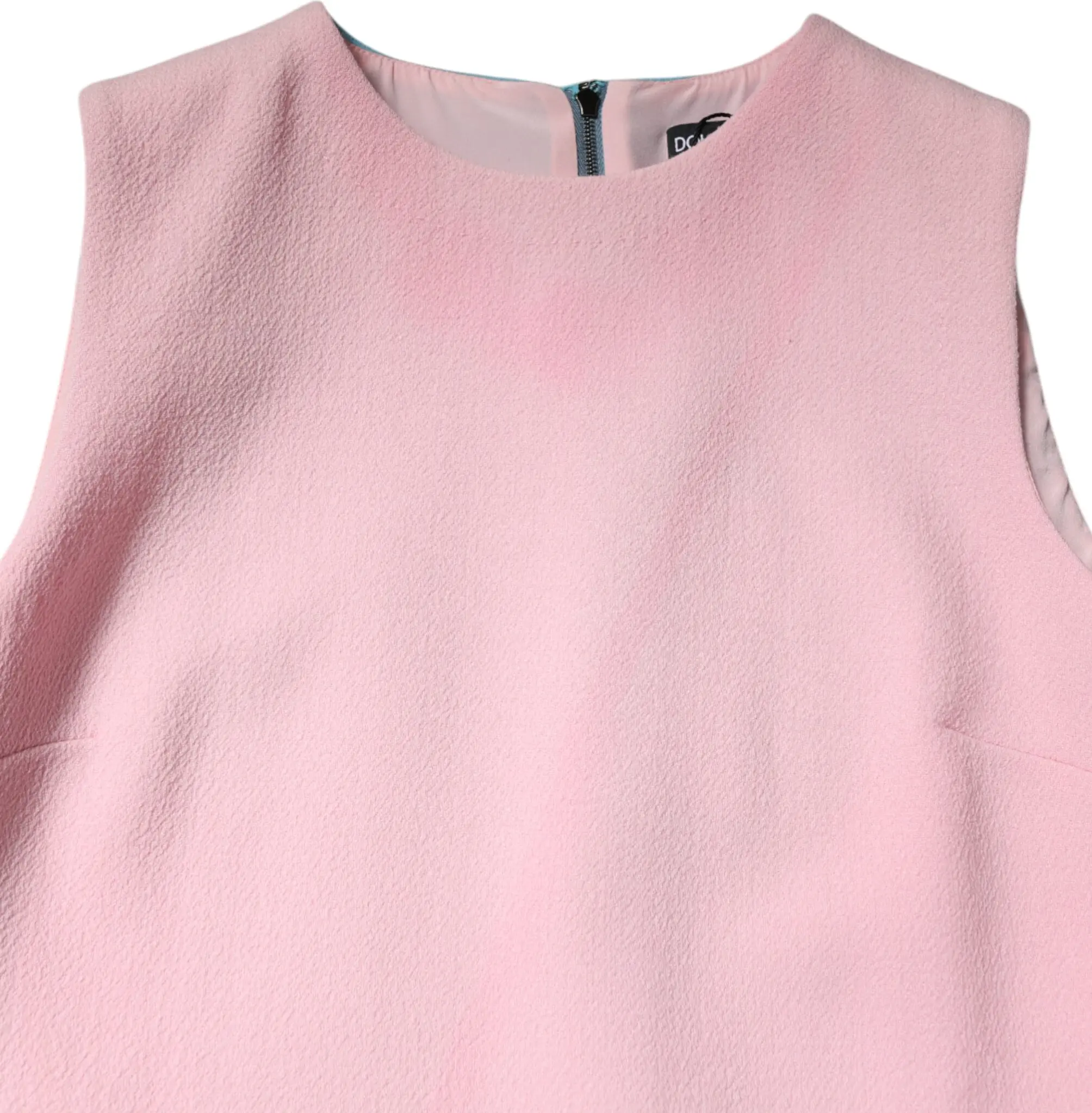 Dolce & Gabbana Yeng Qolmas Idish Mini Ko'ylak