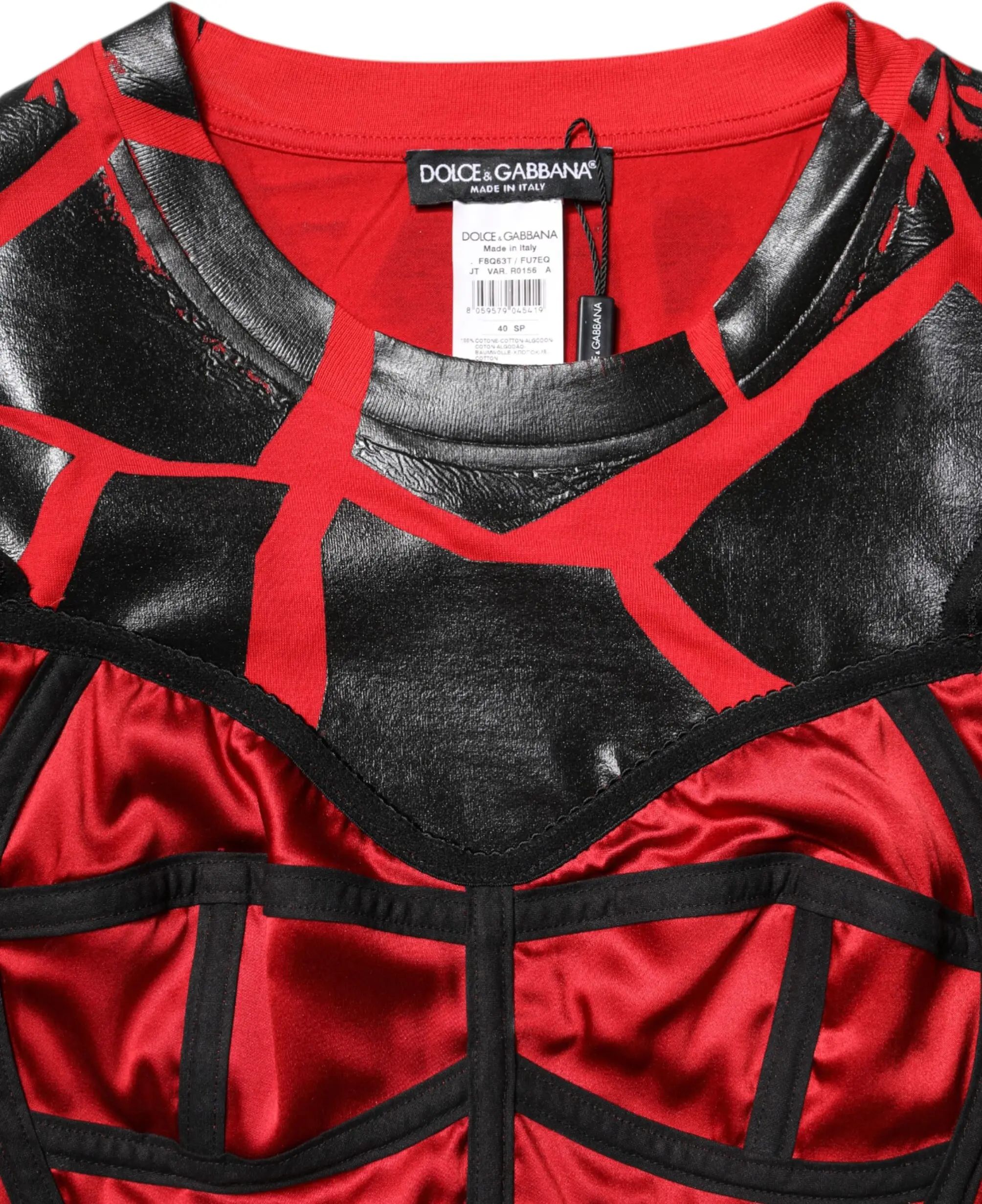 Pullover cropped top Dolce & Gabbana