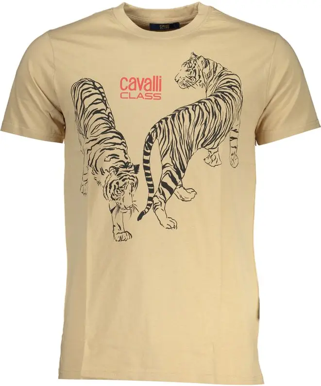 Cotton T-Shirt Cavalli CLASS