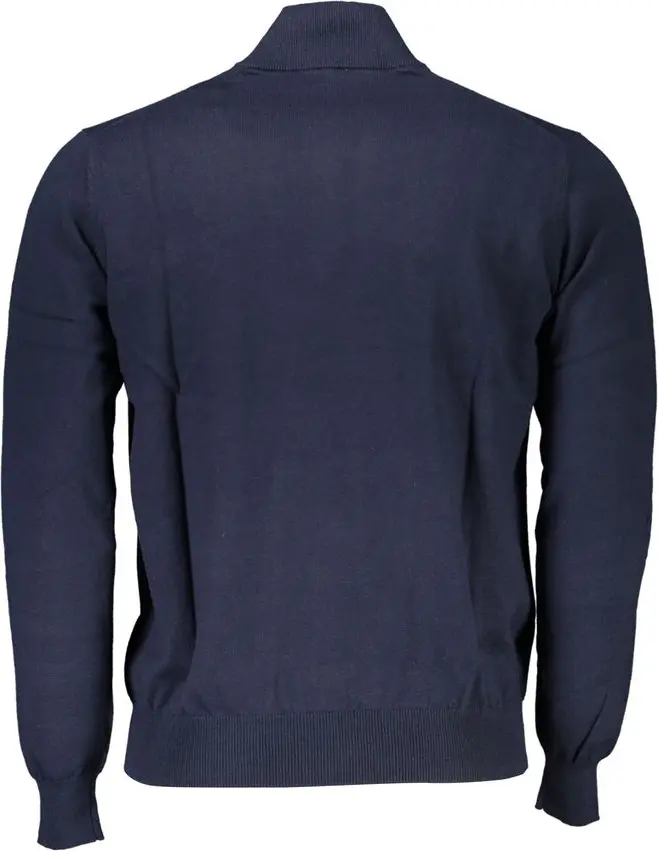 Jumper Harmont & Blaine Chic Half-Zip Sweater with Embroidery Detail
