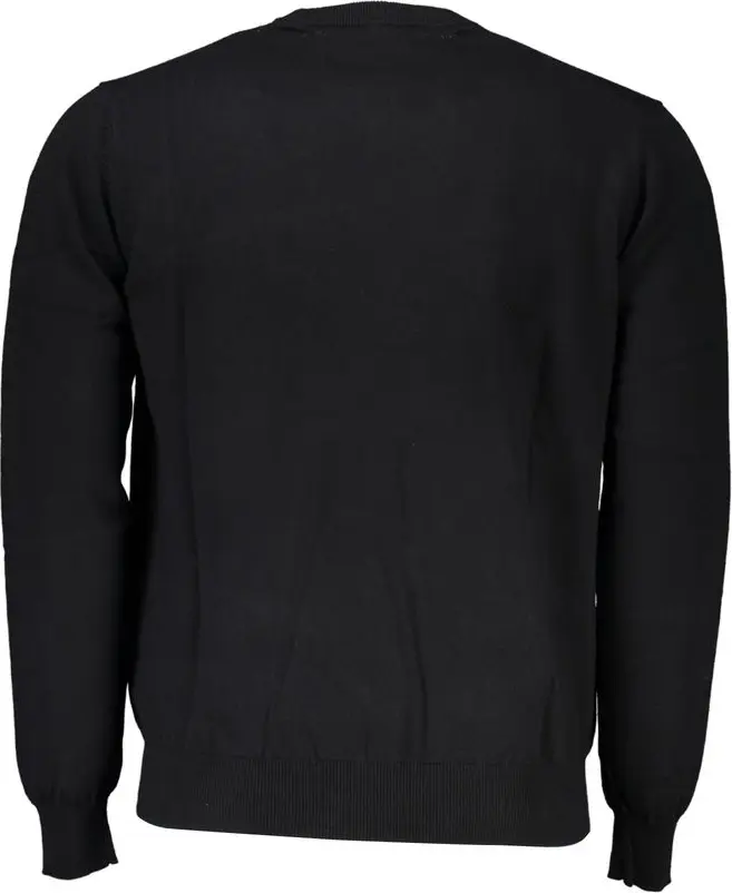 Elegant Crew Neck Embroidered Sweater Harmont & Blaine
