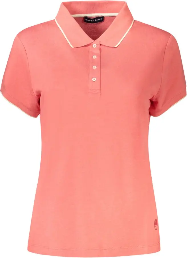 North Sails Pink Cotton Women Polo Shirt