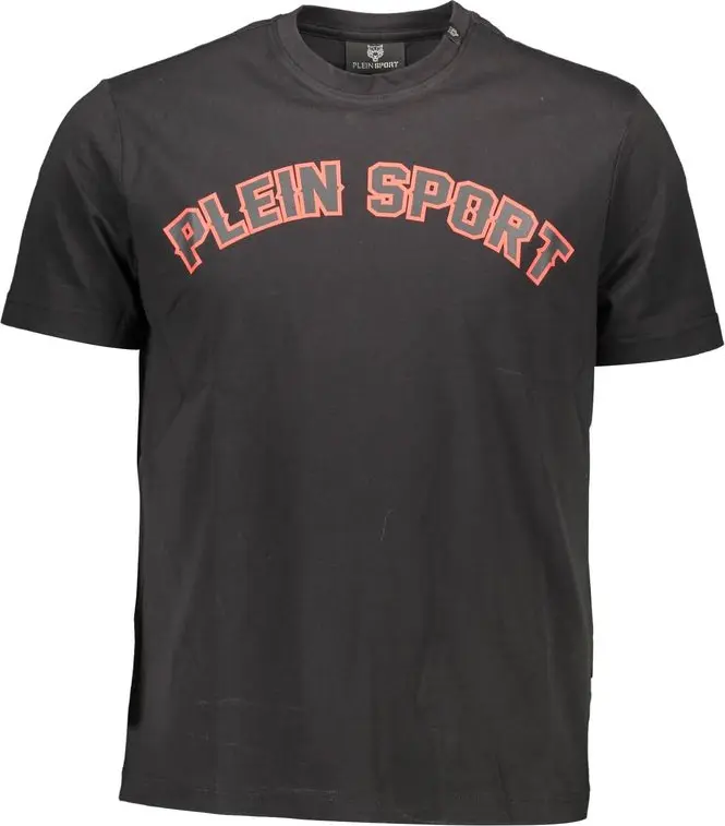 Plein Sport Qora Paxta Futbolka