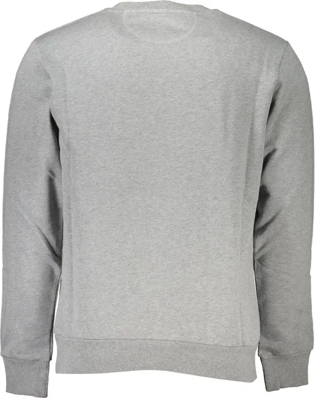 La Martina kulrang paxta sweatshirts erkaklar uchun