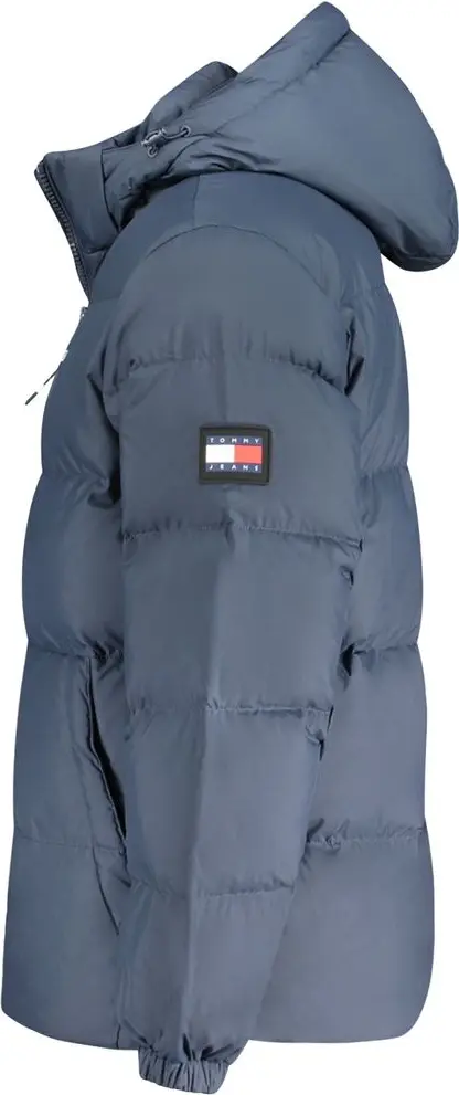 Blue Recycled Polyester Men's Jacket