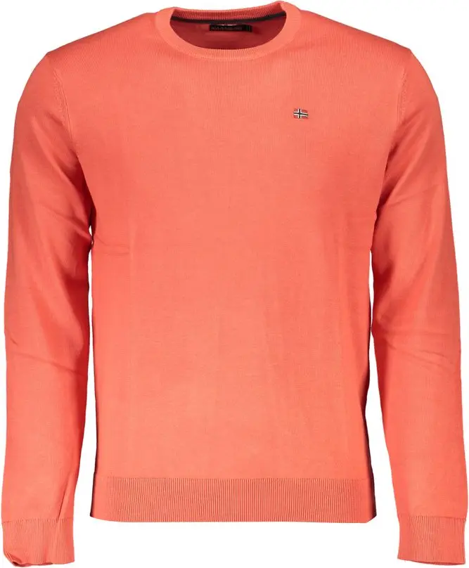 Red Cotton Sweater Napapijri
