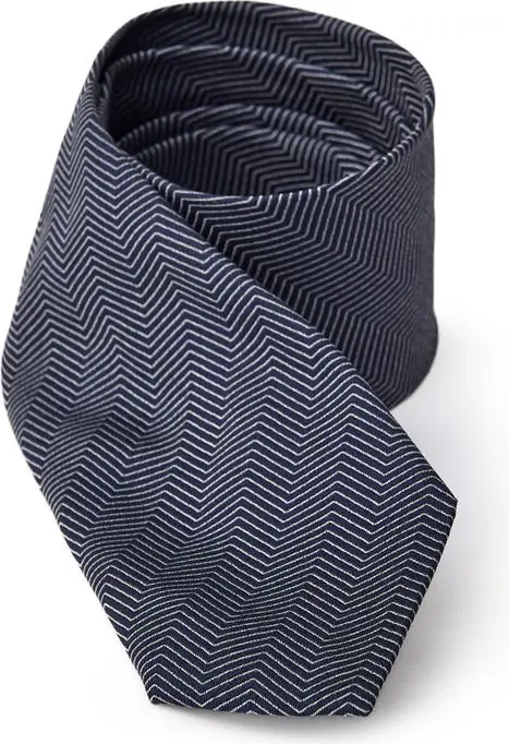 Tie Jil Sander Blue Silk Ty