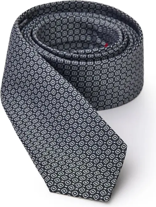 Tie Jil Sander Gray Silk Ty
