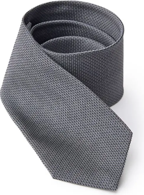 Tie Jil Sander Gray Silk Ty