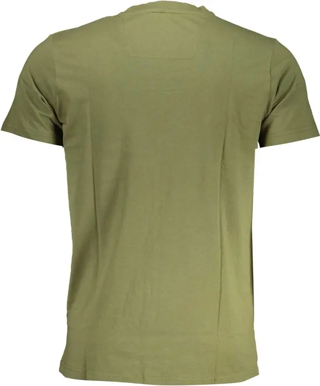 Green Cotton T-Shirt Cavalli Class