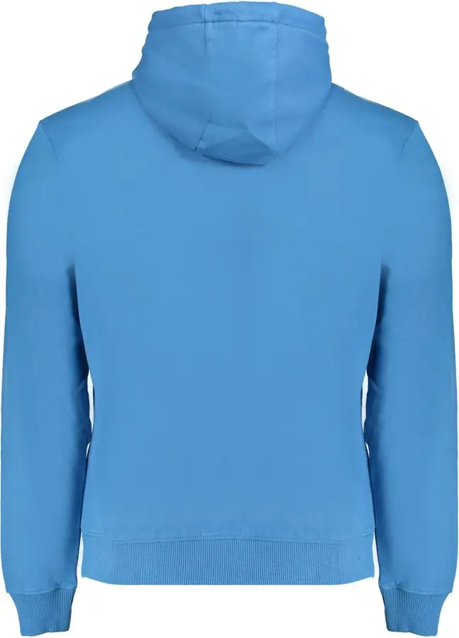 Blue Cotton Men Sweater Napapijri