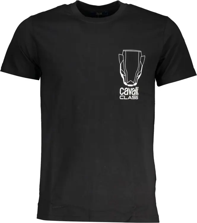 Black Cotton T-Shirt