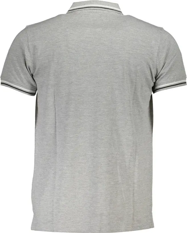 Polo Shirt Brown Cotton Cavalli Class