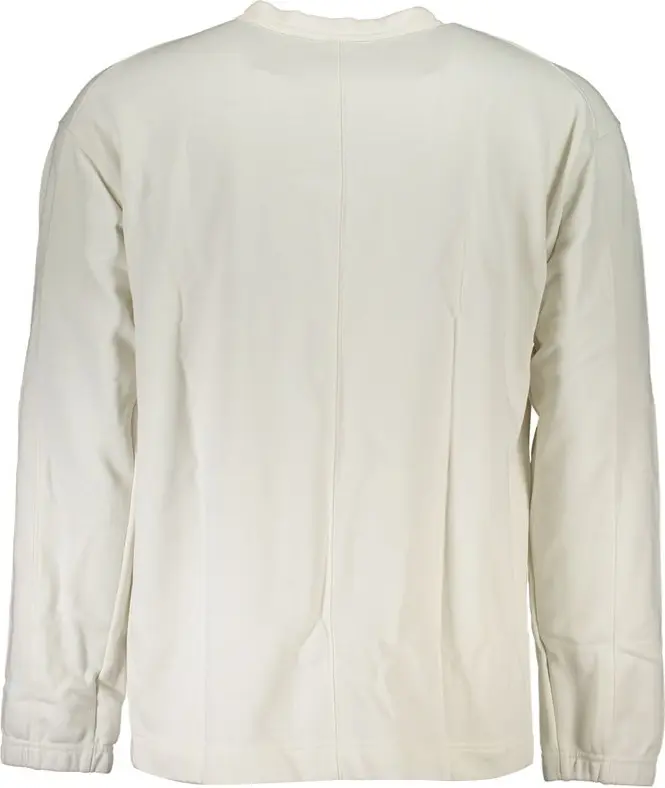 Sweater Calvin Klein White Cotton Men Sweater