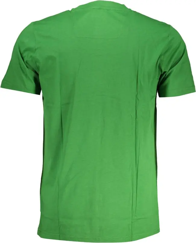 Green Cotton T-Shirt cavalli CLASS