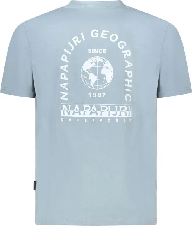 Brown Cotton T-Shirt Napapijri