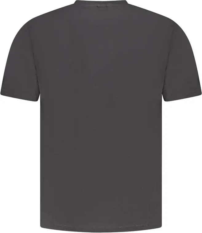 North Sails Black Cotton Men T-Shirt