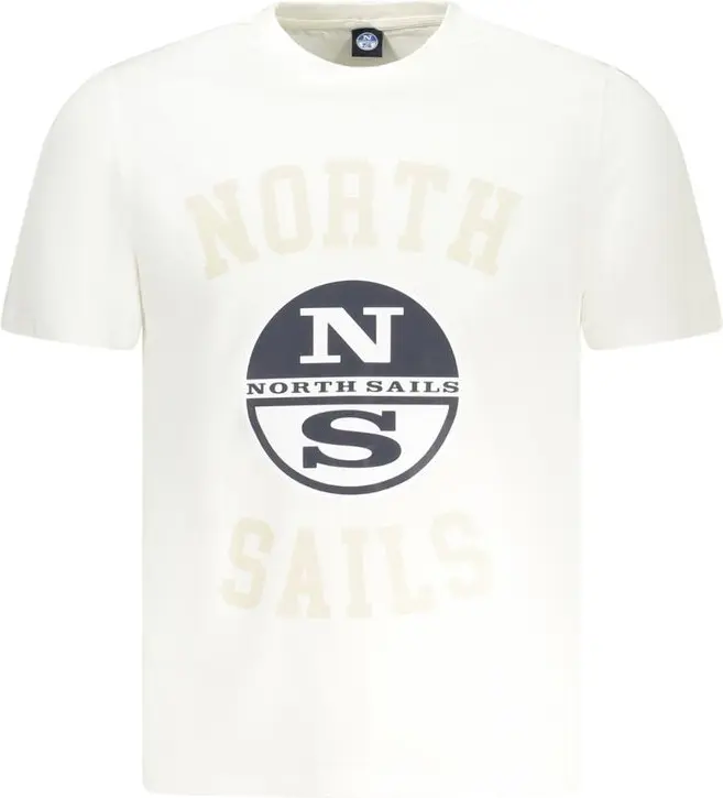 North Sails White Cotton T-Shirt