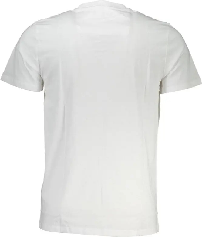 White Cotton Men T-Shirt