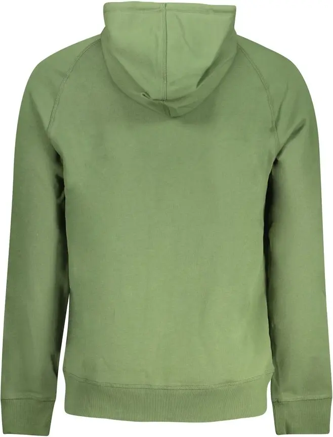 Green Cotton Men Sweater