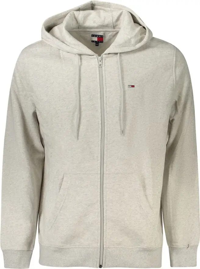 Gray Cotton Men Sweater