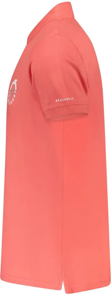 Trussardi Pink Cotton Polo Shirt